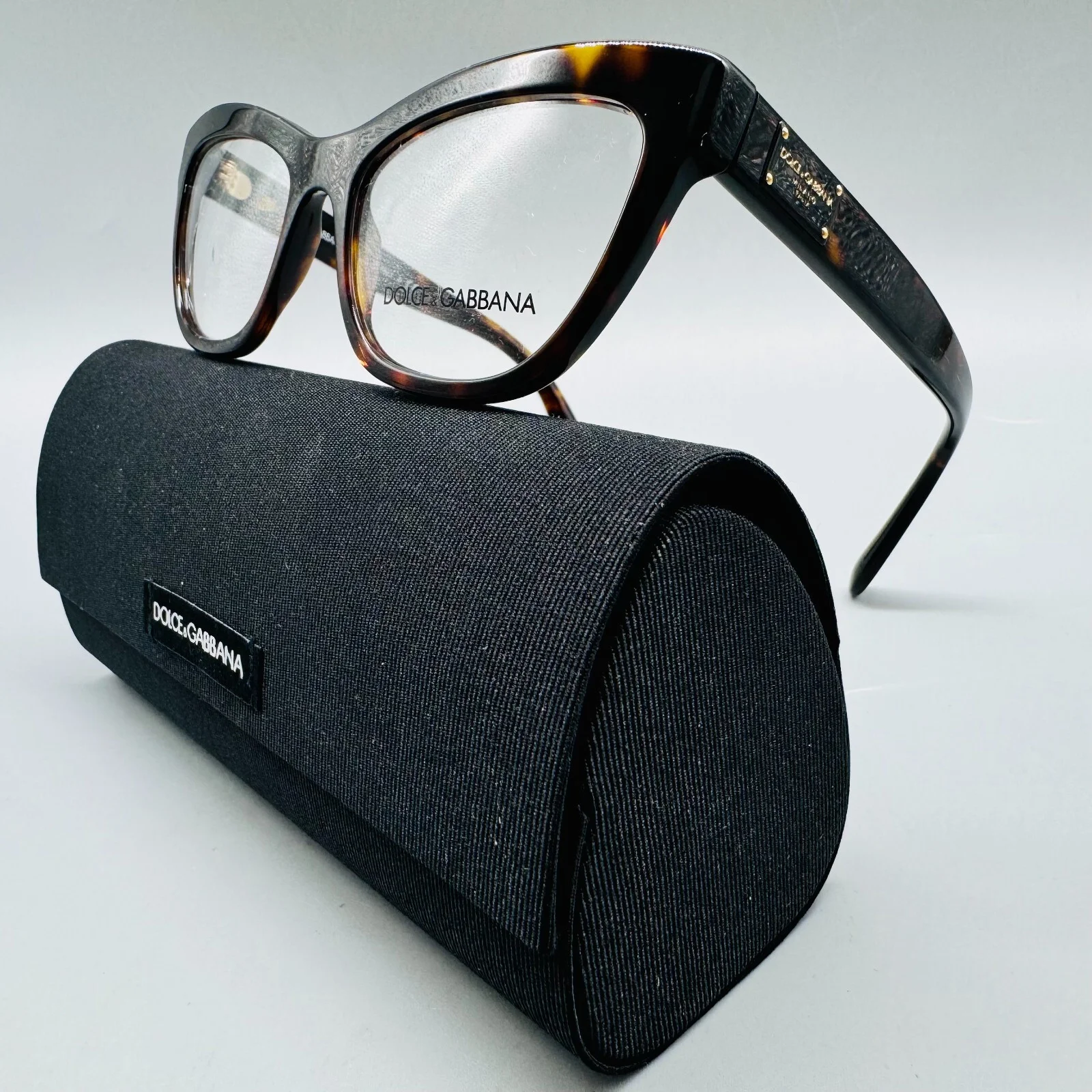 DOLCE & GABBANA DG 3253 / 502 Unisex Eyeglasses 51-17-140mm- HAVANA -100% Origin