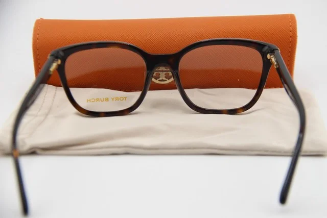 NEW TORY BURCH TY 2073 1378 HAVANA GOLD AUTHENTIC EYEGLASSES 52-19 2