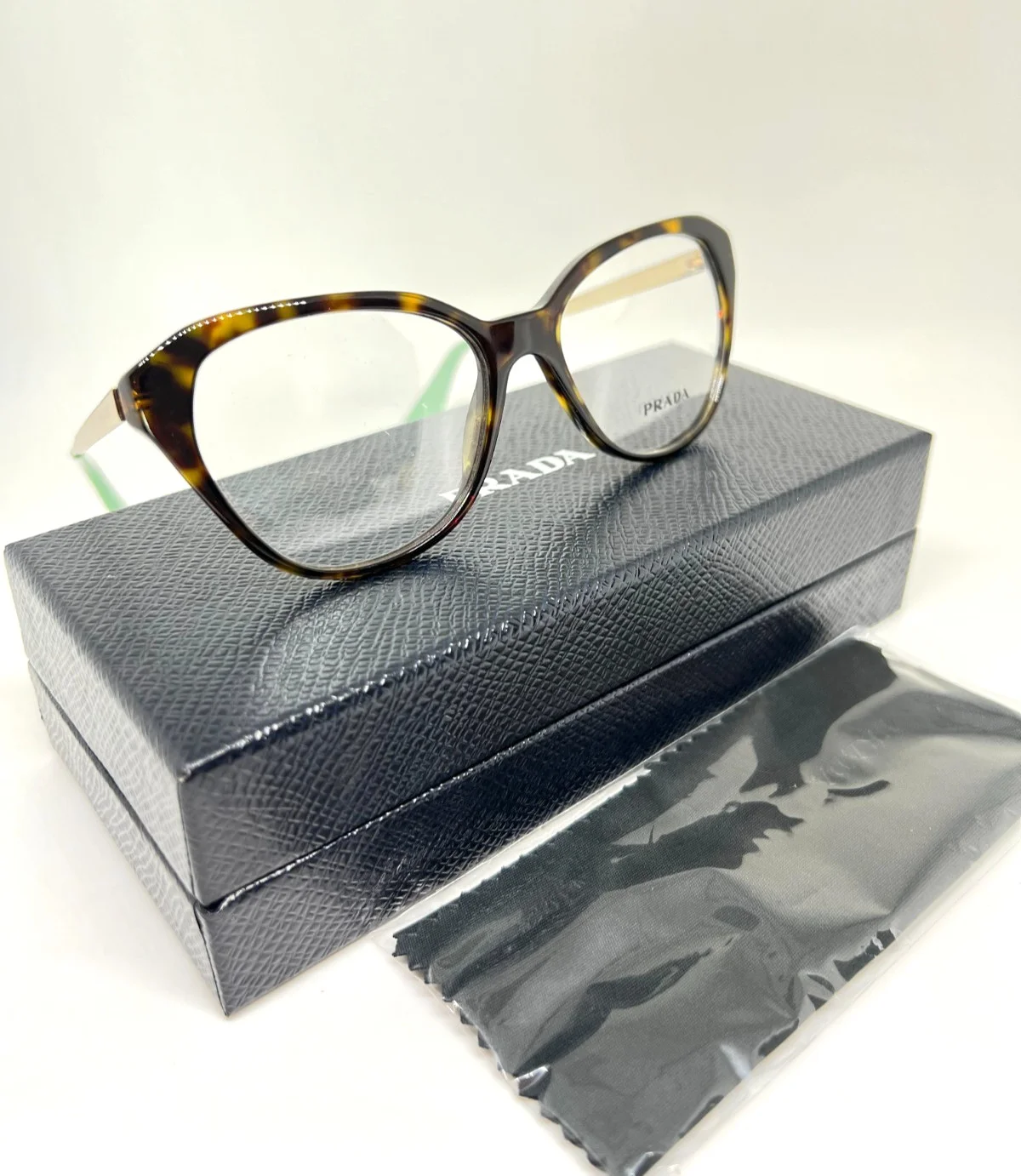 PRADA VPR 28SV 2AU101 Women Eyeglasses 52-16-140 HAVANA 100% Authentic